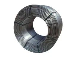 Gwifren wedi'i gorchuddio â chalsiwm silicon